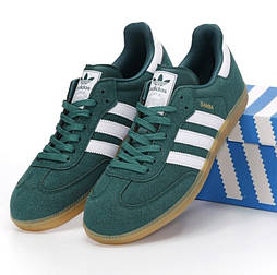 Чоловічі кросівки Adidas Samba кеди Адідас самба осінь-весна. Фото в живу