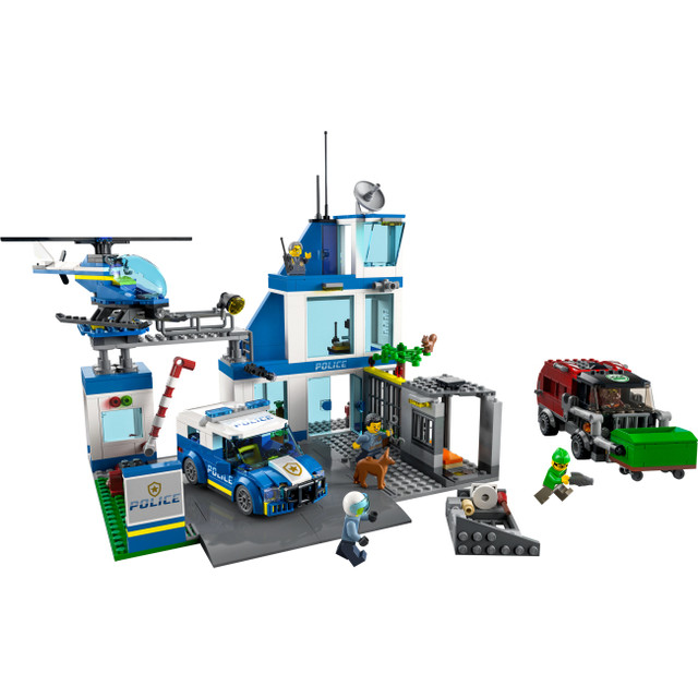 LEGO City 60316 Поліцейська дільниця  конструктор лего сіті Поліцейська академія 60316