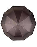Зонт жіночий напівавтомат Bellissimo M19302 "Зоряне небо" 10 спиць Коричневий, фото 2