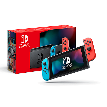 Консоль Nintendo Switch Version 2 Neon Blue-Red Global version, фото 2