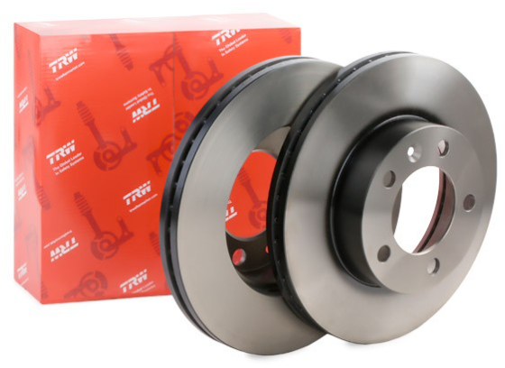 Передній гальмівний диск Опель Мовано Б, Рено Майстер 3 / Master 3, Movano B (4020600Q0G) TRW DF6131S, фото 1