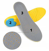 Устілки ортопедичні для взуття з супінатором