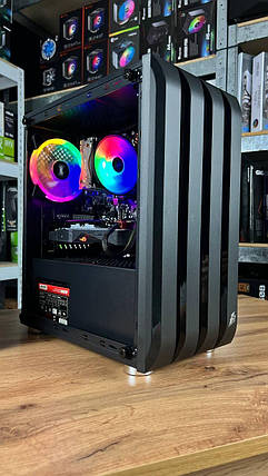 Ігровий ПК 1stPlayer B2-4R1 Black MT NEW| Ryzen 5 1600 NEW| 16GB RAM| 240GB SSD NEW+500GB HDD| Radeon RX 580 8GB, фото 1