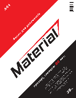 SUPER Файлы для документов «Material» А4+ 80 мкм (20 шт)