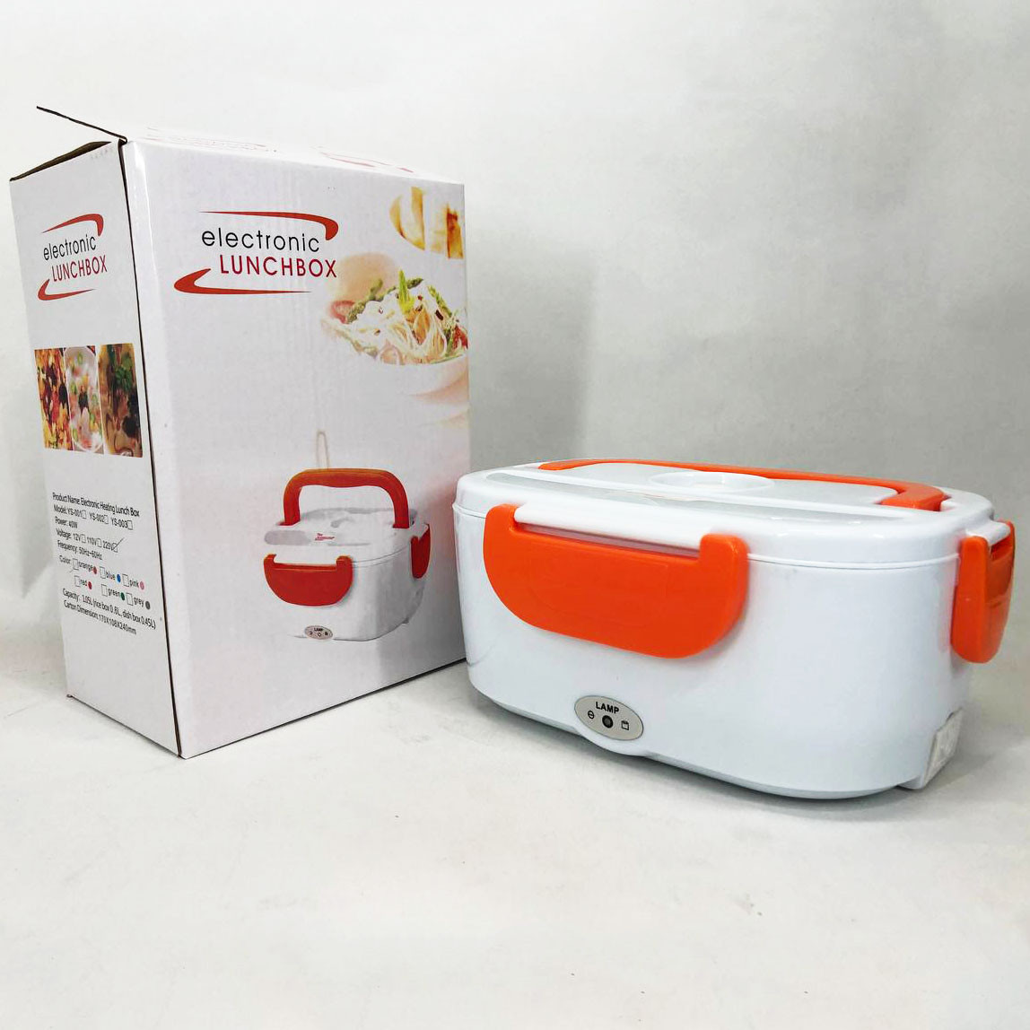 Термос для їжі Lunch Heater 220 V, Ланчбокс з підігрівом дитячий, Ланч бокс UM-914 з приладами