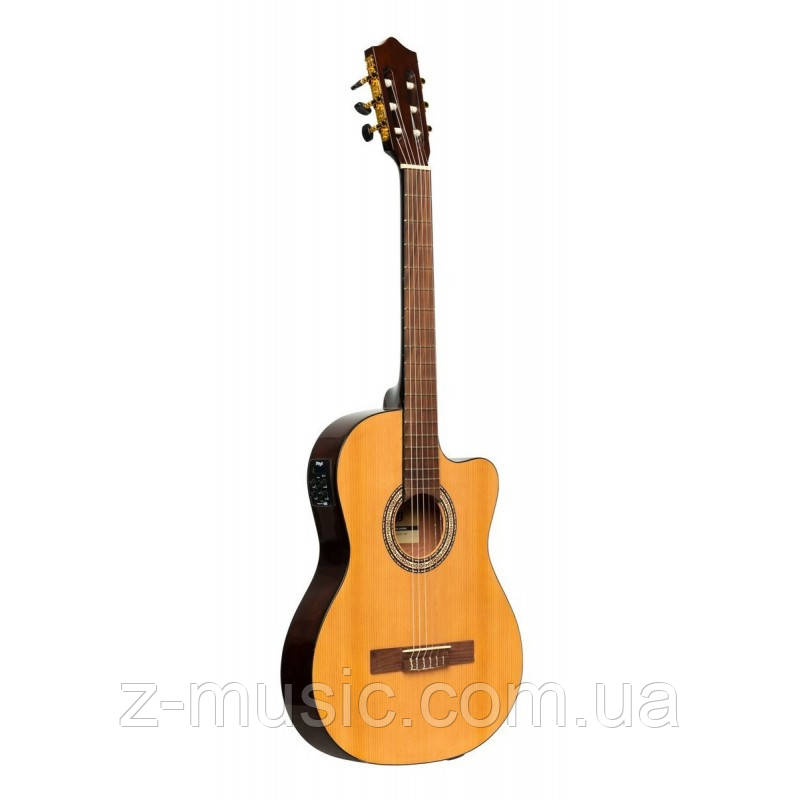 Електро-класична  гітара STAGG SCL60 TCE-NAT