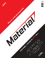 SUPER Файлы для документов «Material» А4+ 40 мкм (100 шт)