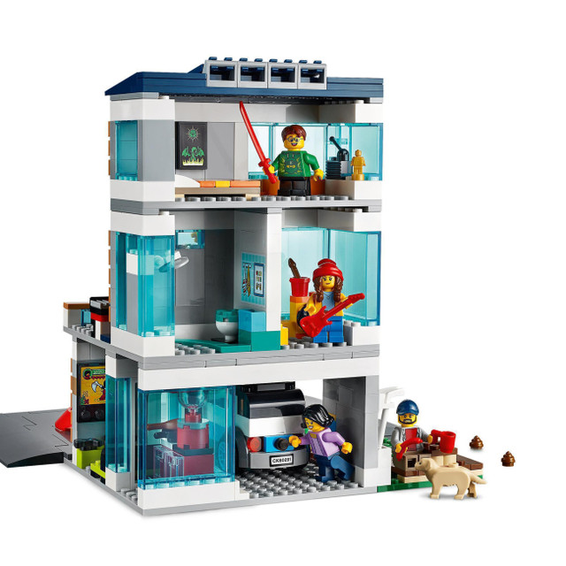 LEGO City 60291 Сучасний сімейний будинок  Конструктор лего сіті Сучасний сімейний будинок  60291
