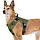 Шлея для собак Harness K9 Long, тактичний жилет з ручкою, Оливковий, фото 4