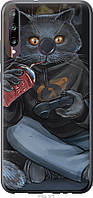 Чехол 2d пластиковый Endorphone Huawei P40 Lite E gamer cat (4140t-1875-26985) CM, код: 7966869