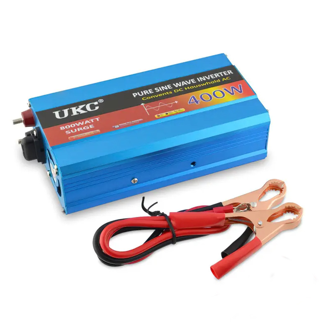 Перетворювач напруги UKC 400W 12v AC-DC Інвертор із чистою синусоїдою