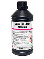 УФ чернила UVLED PRO INK™ MAGENTA для Epson i3200, i1600, DX5, DX7, XP600 1000г