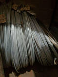 Дріт 5 мм сталевий оцинкований термічно оброблений низьковуглецевий ДСТУ 3282-74 ОК в'язальний, фото 2