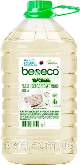Рідке господарське мило Be&Eco 5л