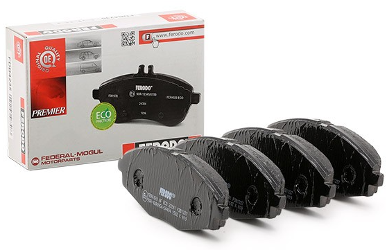 Передні гальмівні колодки Ланос, Сенс, Матиз, Спарк / Spark, Matiz, Lanos, Chery QQ (96281945) Ferodo FDB1337, фото 1