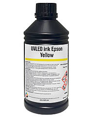 УФ чорнило UVLED PRO INK™ YELLOW для Epson i3200, i1600, DX5, DX7, XP600 1000г