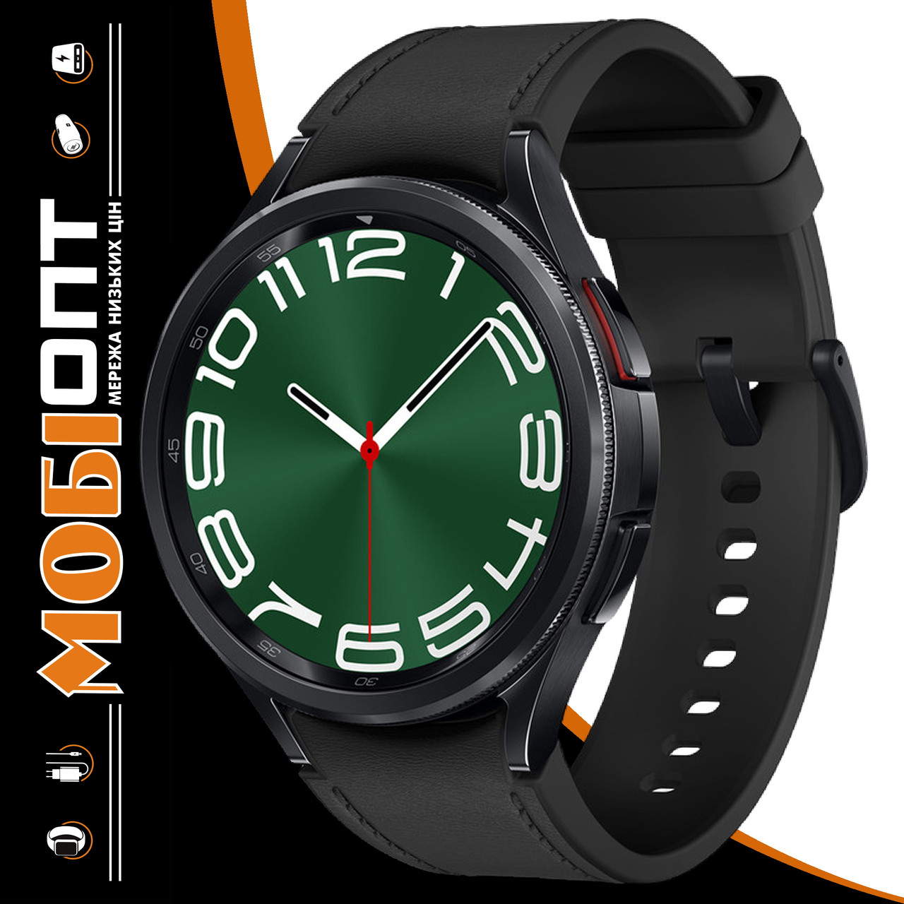 Smart Watch Samsung Galaxy Watch 6 Classic 43mm Black (SM-R950NZKABRI) Global