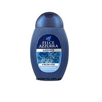 Мужской гель для душа и волос Felce Azzurra Fresh Ice 400 мл