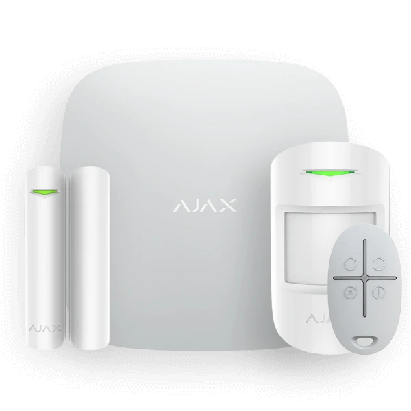 Стартовый комплект системы безопасности AJAX StarterKit Plus (white) - фото 1 - id-p2184870007