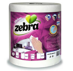 Кухонні рушники ZEBRA Economy 2-шар, 1 шт-34,5м (300г) (3800090304524)
