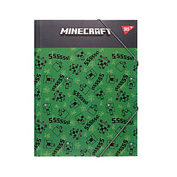 Папка на резинці Yes Minecraft Creepers A4