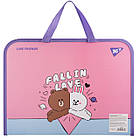 Папка портфель Yes Line Friends Choco and Cony FC, фото 4