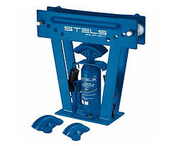 Трубогин гідравлічний STELS 18115 (у кейсі, 8 т, у комплекті з черевиками 1/2" і 1")