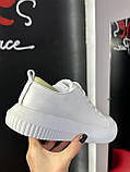 Кросівки жіночі Best Vak білий шкіряні кеди повсякденні демісезонні, фото 3