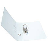 Папка-реєстратор А4, 50 мм, РР-покриття, кишенька для етикетки, Білий, фото 2