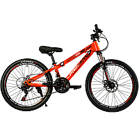 Велосипед дитячий спортивний Corso Primary 24" рама 11" помаранчевий PRM-24899