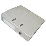 Папка-реєстратор картонна, А4, 70 мм, РР-покриття, кишенька для етикетки, металевий кант, фото 10