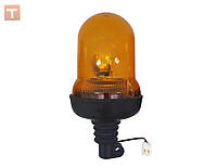 Проблисковий маячок помаранчовий 24v на шток ( TR517-3)( AYFAR Турцiя)