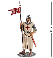 Статуэтка оловянная Veronese Рыцарь крестоносец 14 см 1903546 миниатюра