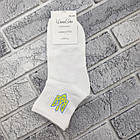 Шкарпетки жіночі середні весна/осінь р.36-40 білі герб WOMEN SOCKS 30038734, фото 5