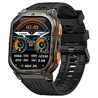 Смарт часы водонепроницаемые влагозащищенные smart watch с компасом ударопрочные Kospet Tank M3 Ultra Чорный