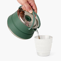 Туристичний складаний чайник Sea to Summit Detour Stainless Steel Collapsible Kettle, 1.6 л (Laurel Wreath), фото 5