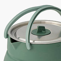 Туристичний складаний чайник Sea to Summit Detour Stainless Steel Collapsible Kettle, 1.6 л (Laurel Wreath), фото 4