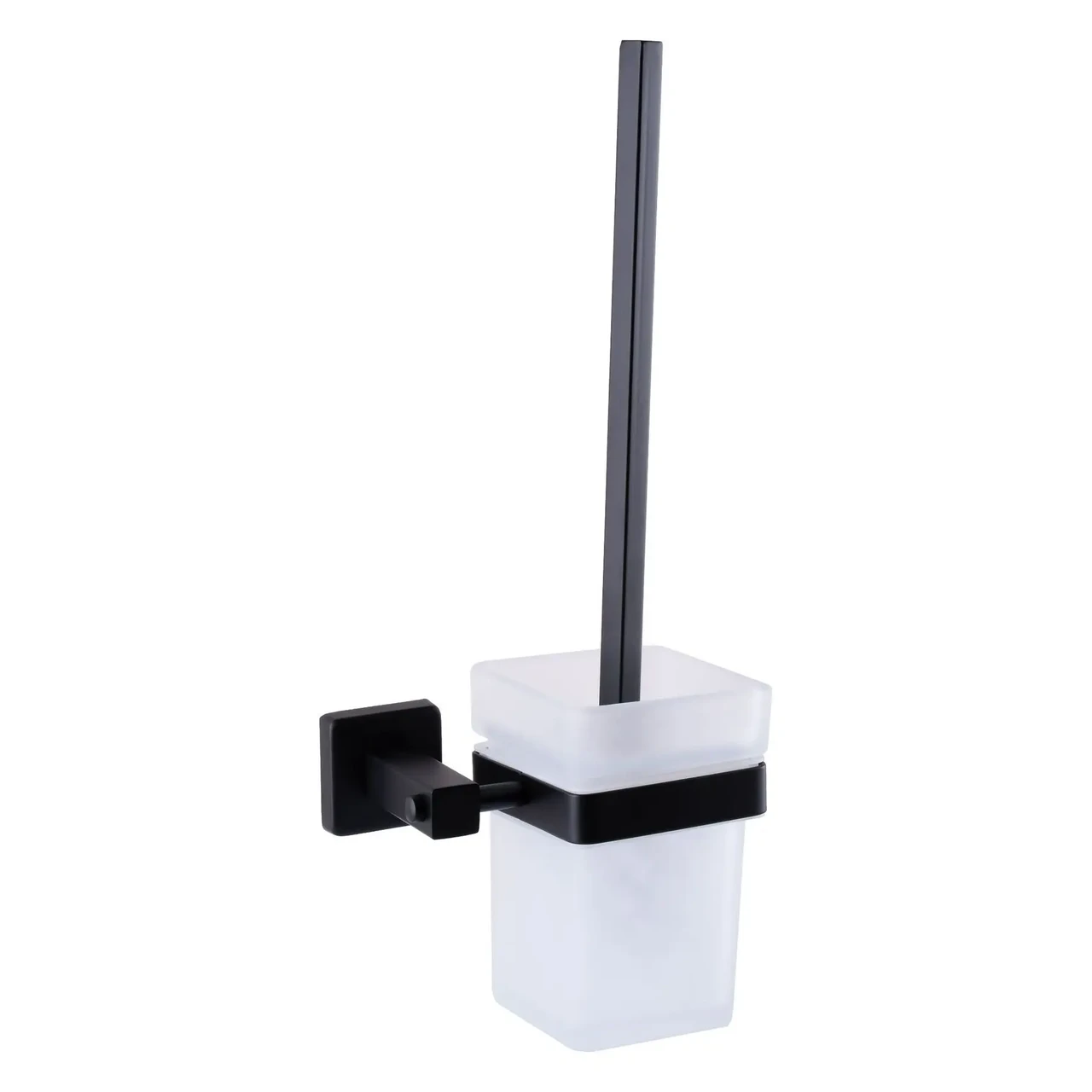 Йоржик настінний Globus Lux BQ9429A чорний матовий неіржавіюча сталь SUS304