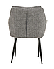Крісло M-64 трикотаж колір попелястий / ніжки чорні TM Vetro Mebel, фото 10