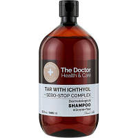 Шампунь The Doctor Health & Care Tar With Ichthyol + Sebo-Stop Complex Дегтярный с ихтиолом 946 мл