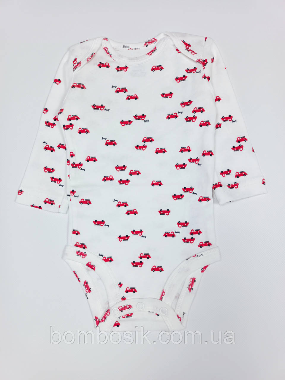 Бодік з довгим рукавом для хлопчика Картерс, 3м (55-61см), фото 1