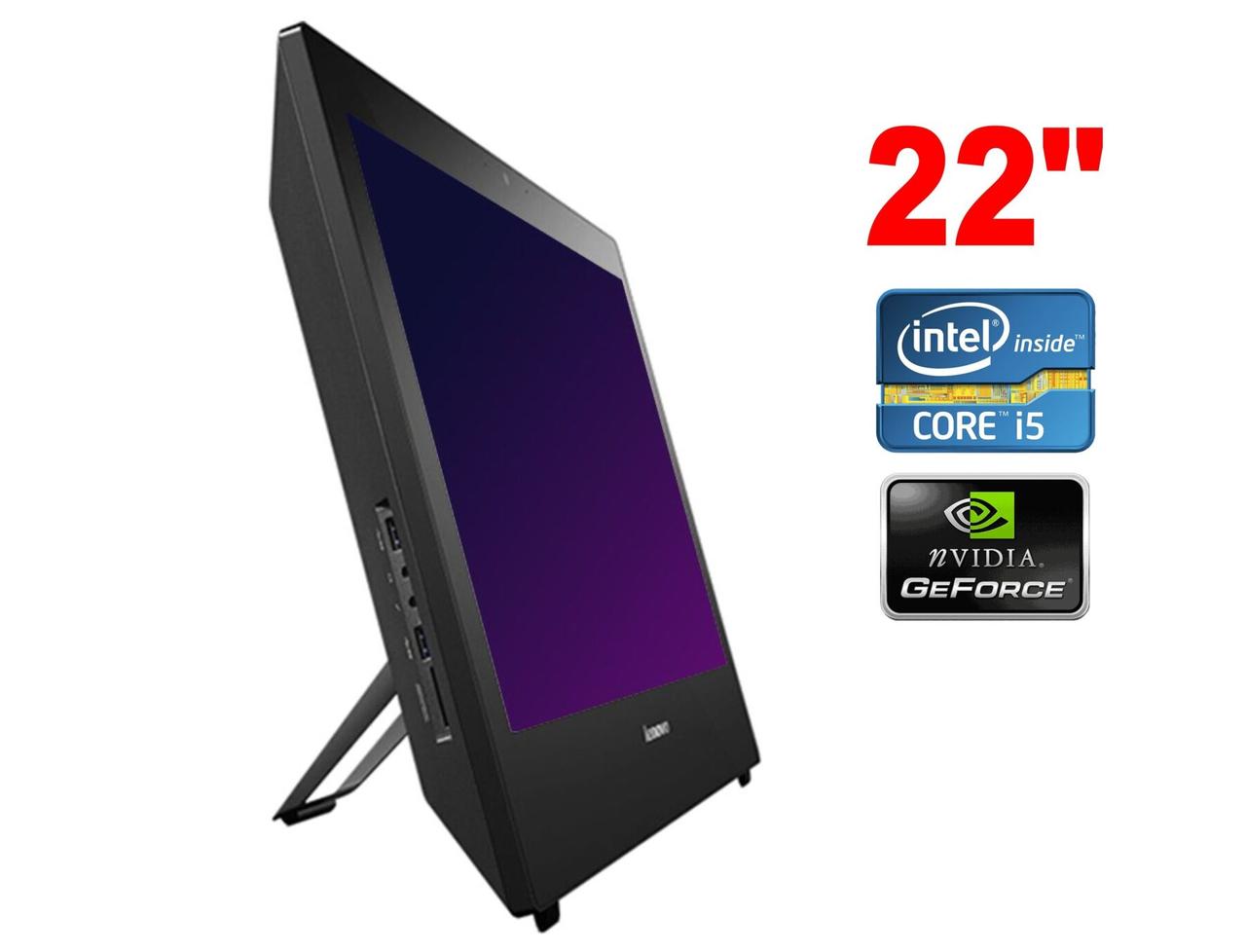 Моноблок Lenovo S40-40/ 22" (1920x1080)/ Core i5-4590/ 8 GB RAM/ 500 GB HDD/ GeForce 820A 1GB