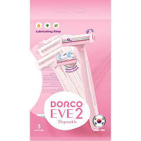 Бритва Dorco EVE 2 для жінок 2 леза 3 шт. (8801038594057) MM