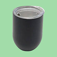 Термостакан для кофе и чая из нержавейки с крышкой Кружка термос без ручки Чашка-термос 400 мл VarioMarket