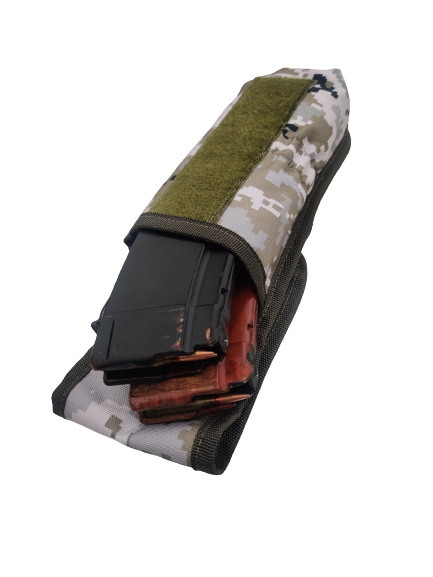 Тактичний підсумок під магазин РПК 5,45 7,62 (під два магазини) одинарний піксель SV, фото 1