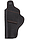 Кобура для Beretta 92 (Берта) на пояс пояс поясна формована (шкіряна, чорна) SV SP, фото 3