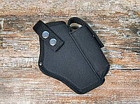 Кобура для G 17 Glock 17 Глок поясная с чехлом подсумком для магазина чёрная SV SP