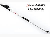 Вудлище серфове 4.2 м Shark Galaxy Surf тест (100-250g) 50мм кільце
