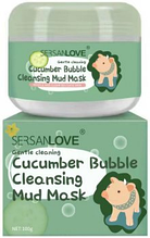 Маска для обличчя SERSANLOVE Bubble Mask Cleansing Mud з екстрактом огірка 100 г