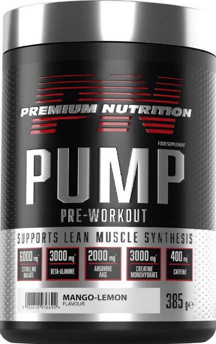 Передтренувальний комплекс Premium Pump Pre-Workout 385 грамм яблуко